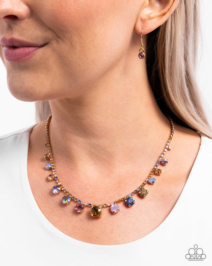 Paparazzi ♥ Colorful Countess - Multi ♥ Necklace