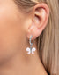 Paparazzi ♥ Fly to Your Heart - Pink ♥ Earrings