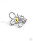 Paparazzi ♥ Aerial Artifact - Yellow ♥ Ring