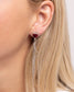 Paparazzi ♥ Simply Smitten - Red ♥ Post Earrings
