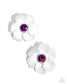 Paparazzi ♥ Organic Growth - White ♥ Post Earrings