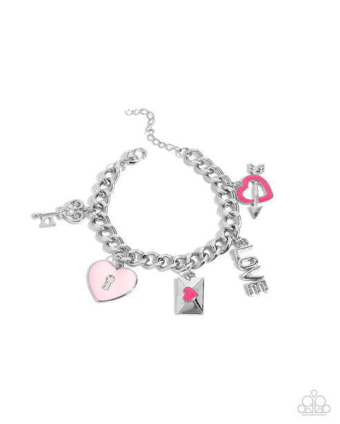 Paparazzi ♥ Valentines Variety - Pink ♥ Bracelet
