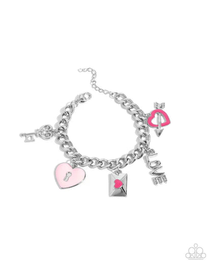 Paparazzi ♥ Valentines Variety - Pink ♥ Bracelet
