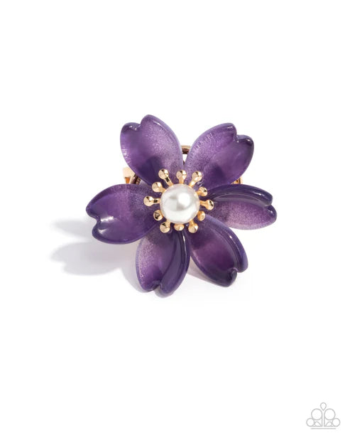 Paparazzi ♥ Floral Force - Purple ♥ Ring