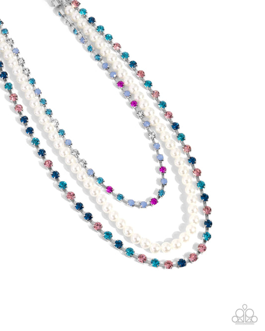 Paparazzi ♥ Class Change - Multi ♥ Necklace