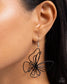 Paparazzi ♥ Rebirthed Radiance - Black ♥ Earrings