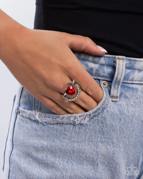 Paparazzi ♥ Cupid COUPLE - Red ♥ Ring