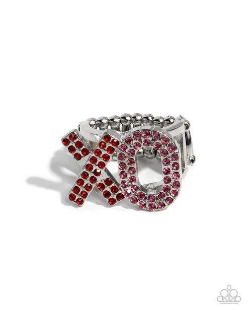 Paparazzi ♥ French Kisses - Red ♥ Ring
