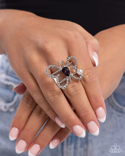 Paparazzi ♥ Aerial Artifact - Purple ♥ Ring