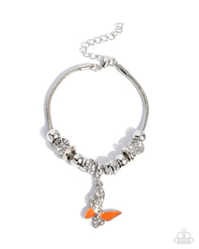 Paparazzi ♥ Luminescent Landing - Orange ♥ Bracelet
