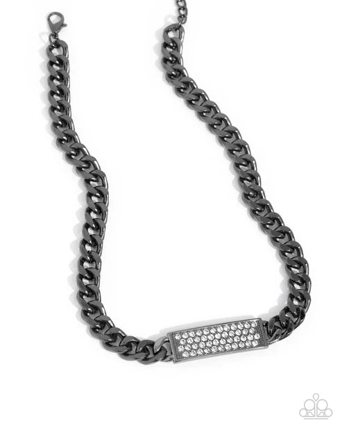 Paparazzi ♥ Rockstar Radiance - Black ♥ Necklace