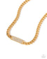 Paparazzi ♥ Rockstar Radiance - Gold ♥ Necklace