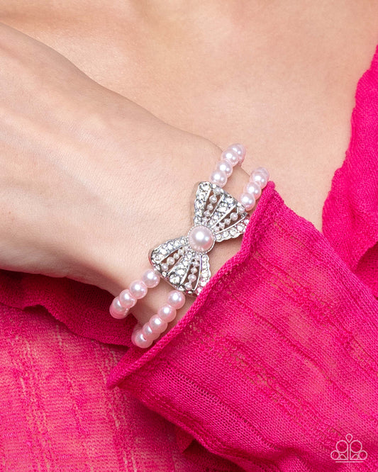 Paparazzi ♥ Admirable Aria - Pink ♥ Bracelet