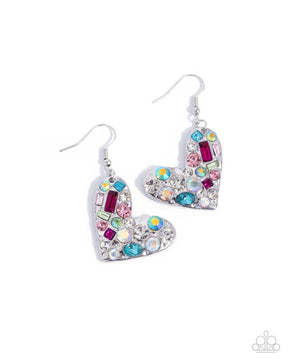 Paparazzi ♥ Tender Treasure - Multi ♥ Earrings
