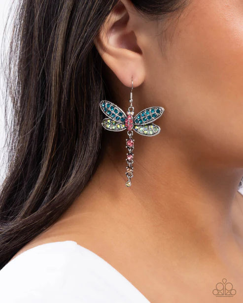 Paparazzi ♥ Hey, I Heard You Were A Wild One - Multi ♥ Earrings