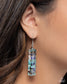 Paparazzi ♥ Natural Nightlife - Blue ♥ Earrings