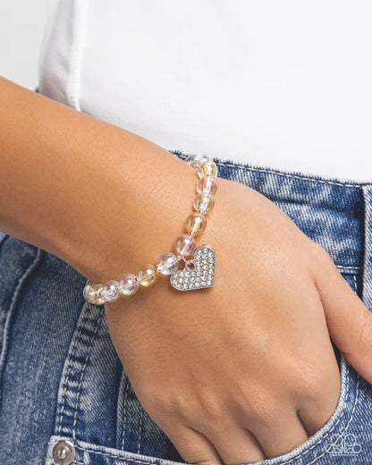 Paparazzi ♥ Polished Promise - Yellow ♥ Bracelet
