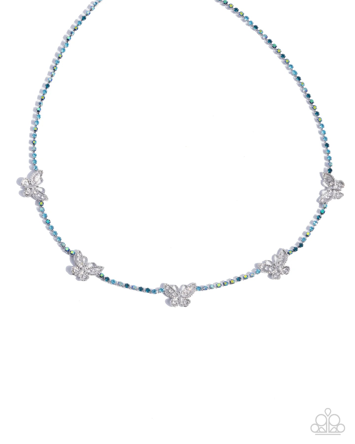 Paparazzi ♥ FANCIFUL of Life - Blue ♥ Necklace