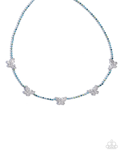 Paparazzi ♥ FANCIFUL of Life - Blue ♥ Necklace