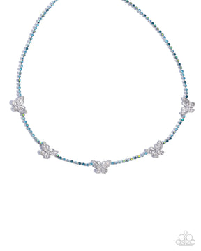 Paparazzi ♥ FANCIFUL of Life - Blue ♥ Necklace
