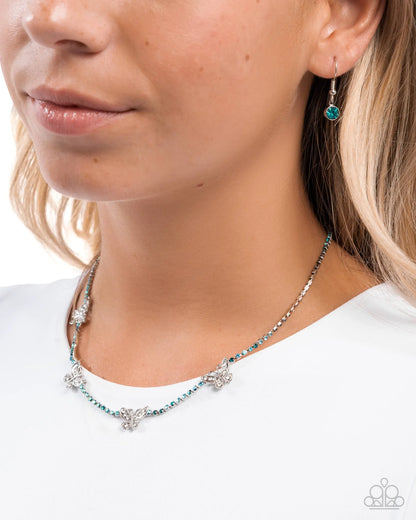 Paparazzi ♥ FANCIFUL of Life - Blue ♥ Necklace