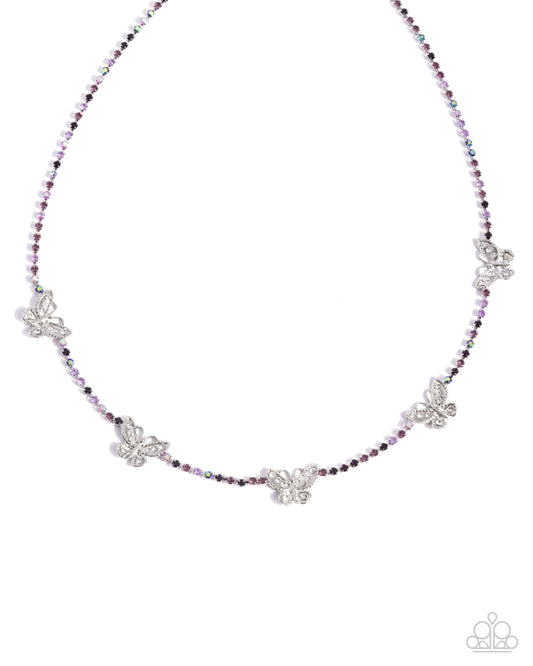 Paparazzi ♥ FANCIFUL of Life - Purple ♥ Necklace