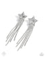 Paparazzi ♥ Currently Cosmic - White ♥ Post Earrings