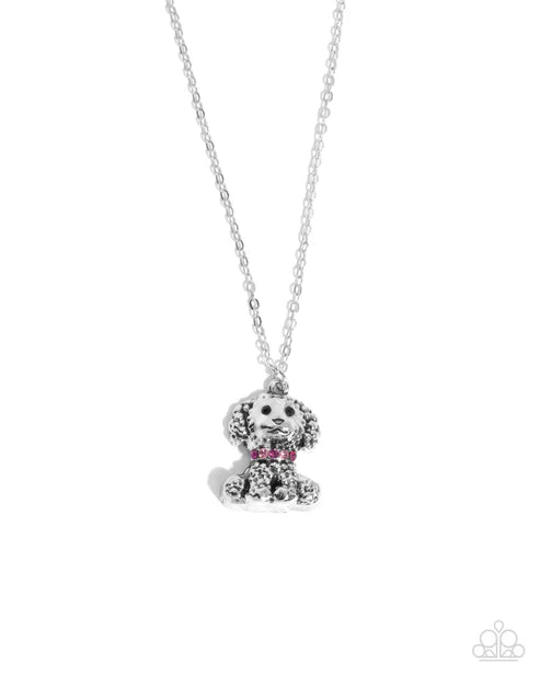 Paparazzi ♥ Poodle Pizzazz - Pink ♥ Necklace
