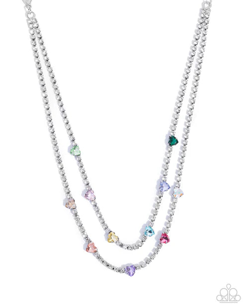 Paparazzi ♥ Courting Closeness - Multi ♥ Necklace