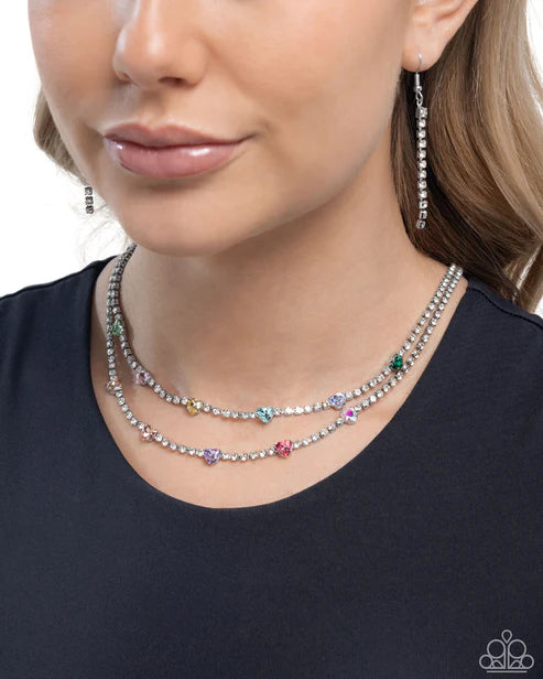 Paparazzi ♥ Courting Closeness - Multi ♥ Necklace