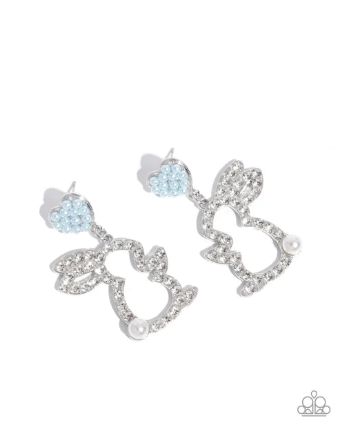 Paparazzi ♥ Easter Element - Blue ♥ Post Earrings