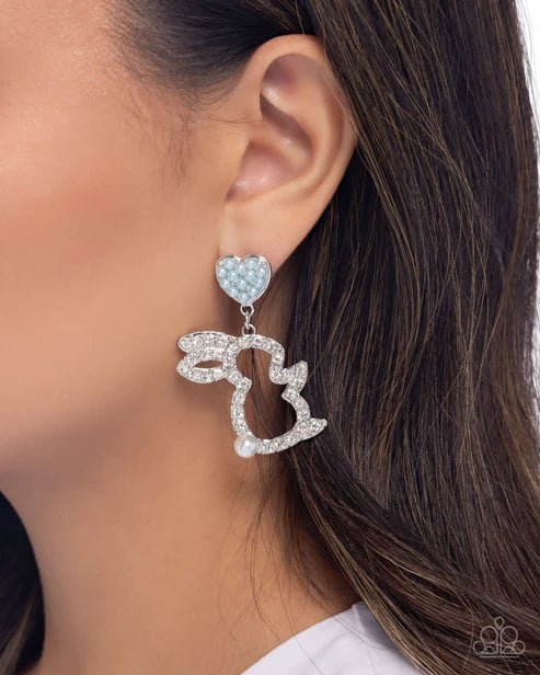 Paparazzi ♥ Easter Element - Blue ♥ Post Earrings