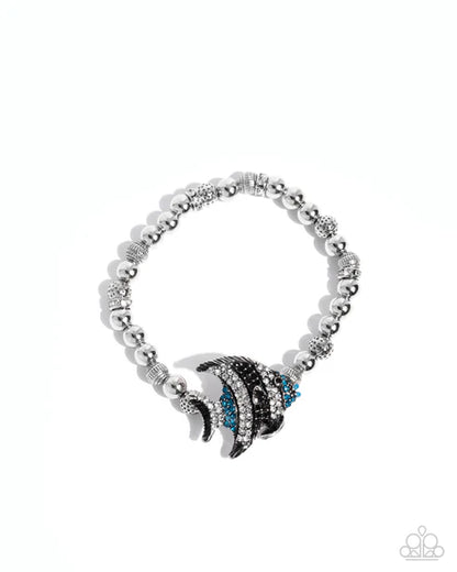 Paparazzi ♥ Admirable Angelfish - Blue ♥ Bracelet