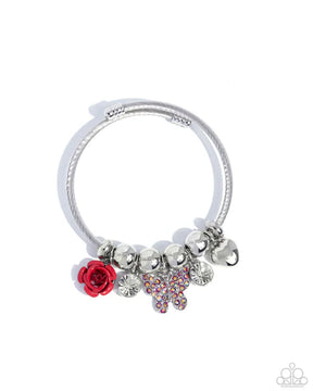 Paparazzi ♥ Windblown Whimsy - Red ♥ Bracelet