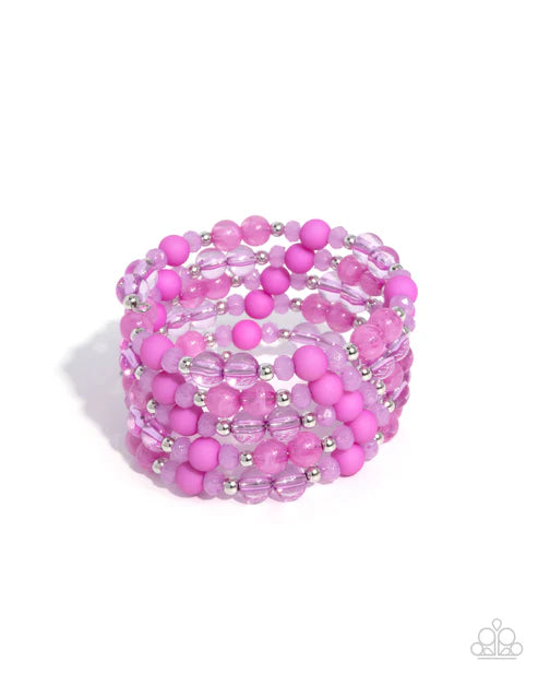 Paparazzi ♥ Colorful Chorus - Purple ♥ Bracelet
