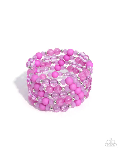 Paparazzi ♥ Colorful Chorus - Purple ♥ Bracelet