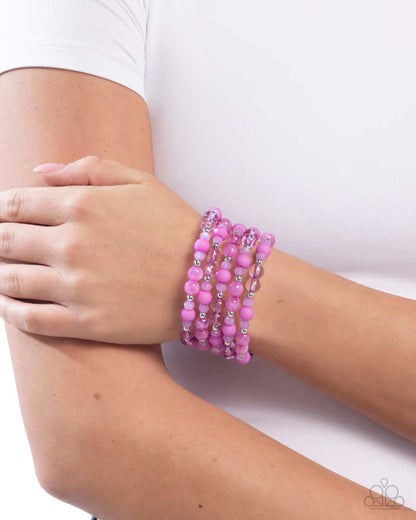Paparazzi ♥ Colorful Chorus - Purple ♥ Bracelet