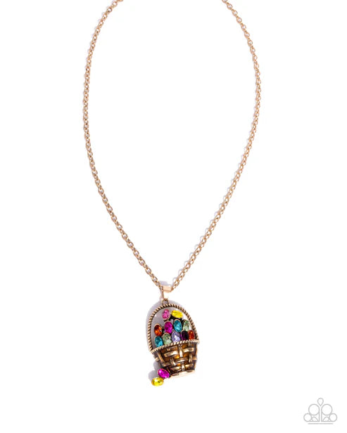 Paparazzi ♥ Easter Basket Brilliance - Multi ♥ Necklace