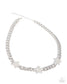 Paparazzi ♥ Uncle Sam Stars - White ♥ Necklace