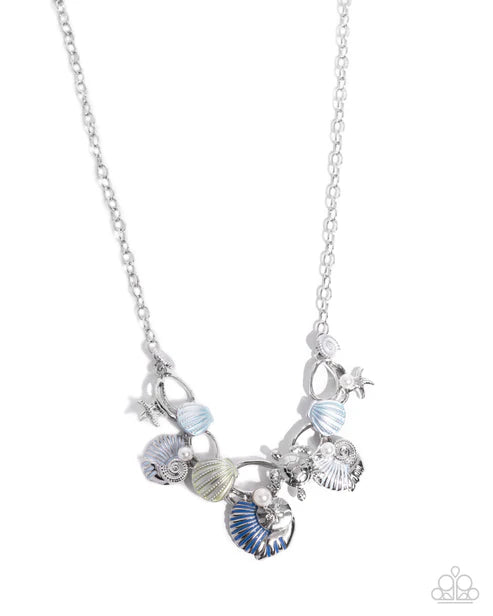 Paparazzi ♥ Oceanic Octave - Blue ♥ Necklace