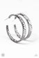 Paparazzi ♥ GLITZY By Association - Gunmetal ♥ Earrings