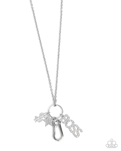 Paparazzi ♥ Boss Appreciation Day - White ♥ Necklace