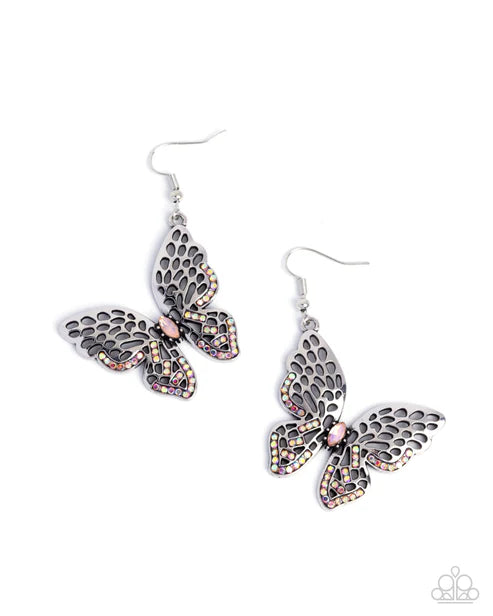 Paparazzi ♥ Fresh Flutter - Orange ♥ Earrings