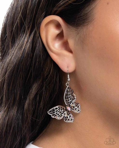 Paparazzi ♥ Fresh Flutter - Orange ♥ Earrings