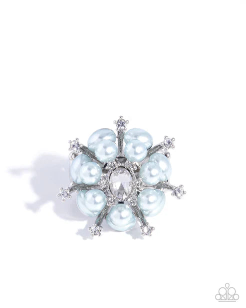Paparazzi ♥ Hopeful Heirloom - Blue ♥ Ring