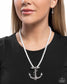 Paparazzi ♥ Anchored Allure - White ♥ Necklace