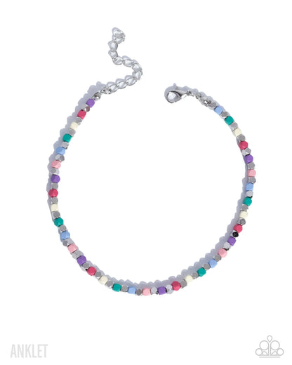 Paparazzi ♥ Exquisitely Eclectic - Multi ♥ Anklet