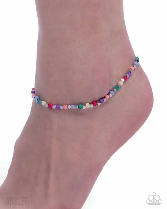 Paparazzi ♥ Exquisitely Eclectic - Multi ♥ Anklet