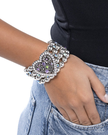 Paparazzi ♥ Personal History - Purple ♥ Bracelet