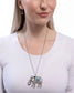 Paparazzi ♥ Educated Elephant - Blue ♥ Necklace